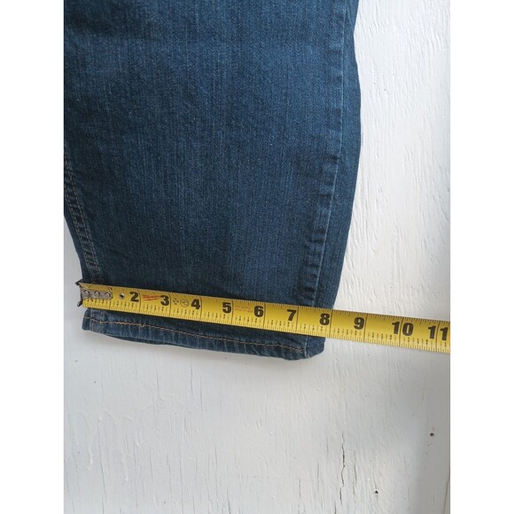 Levi's 559 Relaxed Straight Jeans Men's 34x30 Blue Stretch Denim Dark Wash - Picture 6 of 7